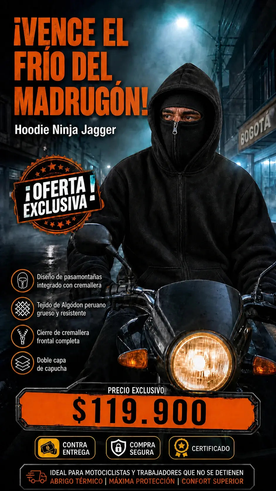 Hoodie Jagger Ninja